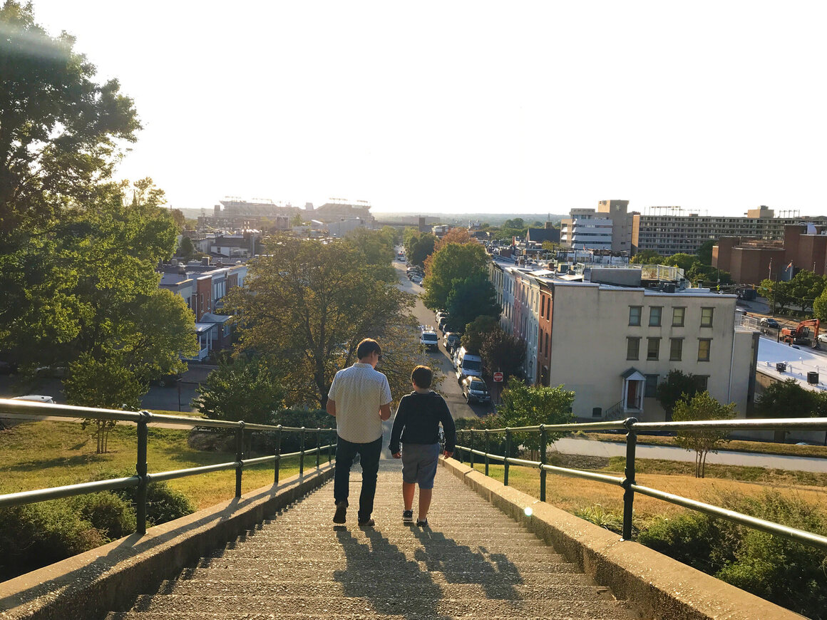 Federal Hill is a historic Baltimore neighborhood. 