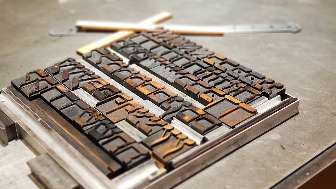 The type design changed over time, partly to nix fragile bits that were easily damaged.