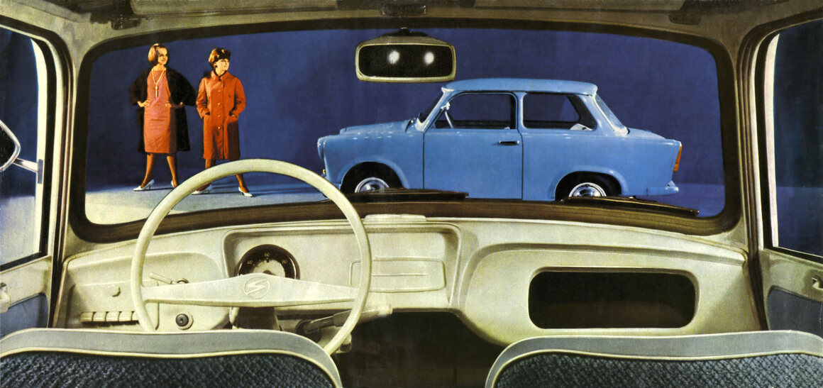 Die ikonischen Autos der DDR, die Tropants, wurden aus Duroblast hergestellt – einem baumwollverstärkten Harzkunststoff, der leichter und stärker als Stahl ist.