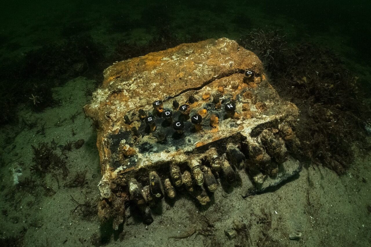 Found A Nazi Enigma Machine At The Bottom Of A Bay Atlas Obscura