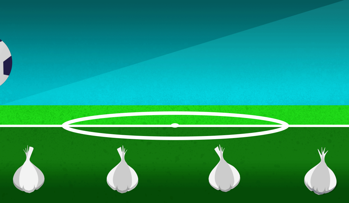 Can garlic help you win a soccer match?