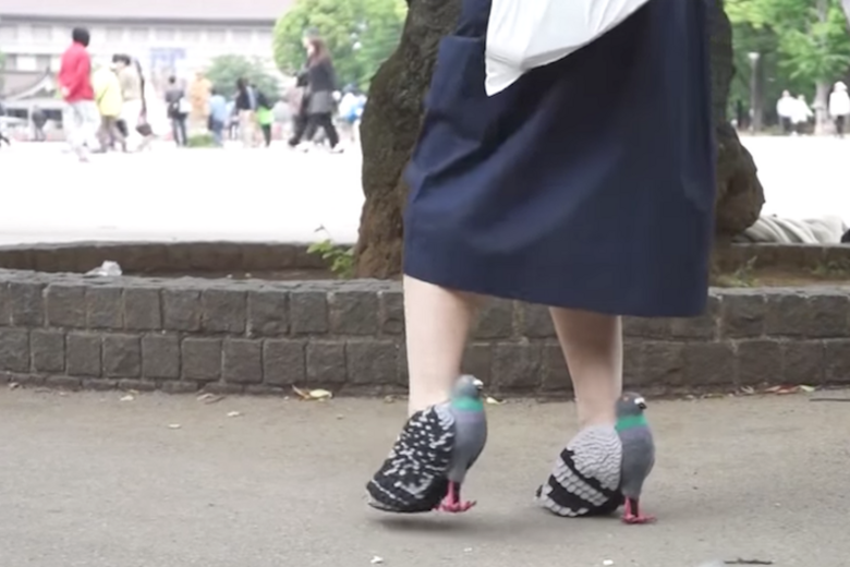 This Artist Designed Pigeon Shoes So 