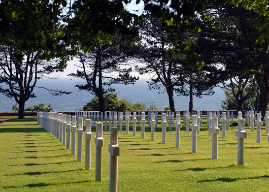 Normandy American Cemetery And Memorial Colleville Sur Mer