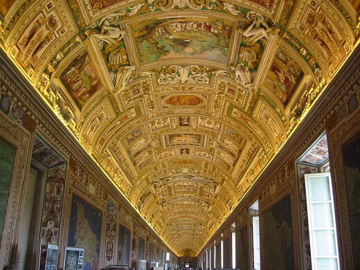 Gallery Of Maps Galleria Delle Carte Geografiche Vatican City