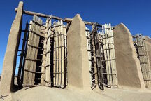 Ancient windmills in Nashtifan village.
