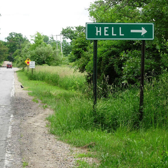 Hell Michigan Hell Michigan Atlas Obscura