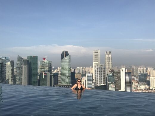 Singapore S Rooftop Pool Singapore Atlas Obscura