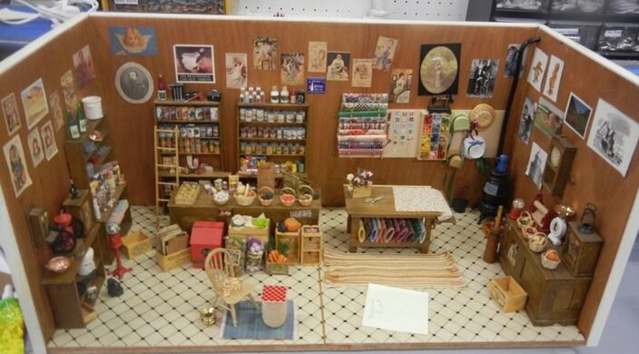 miniature general store