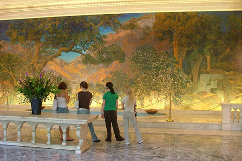Tiffany Glass Mural The Dream Garden Philadelphia