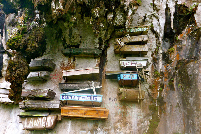 Hanging Coffins of Sagada – Sagada, Philippines - Atlas Obscura