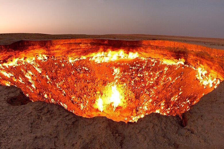 The Gates of Hell – Turkmenistan - Atlas Obscura
