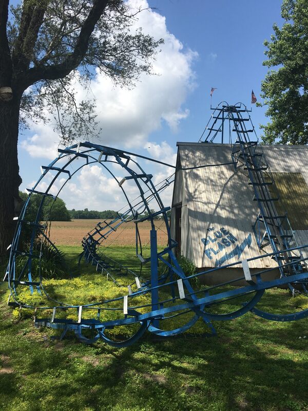 Blue Flash Backyard Roller Coaster - Bruceville, Indiana ...