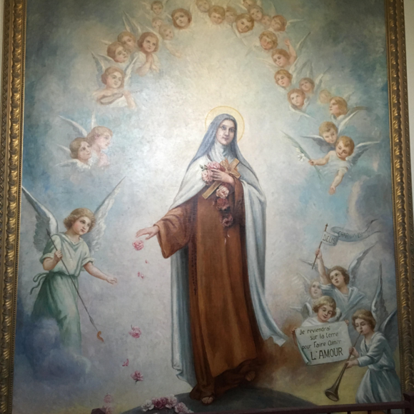 St. Thérèse of Lisieux Painting – San Antonio, Texas - Atlas Obscura