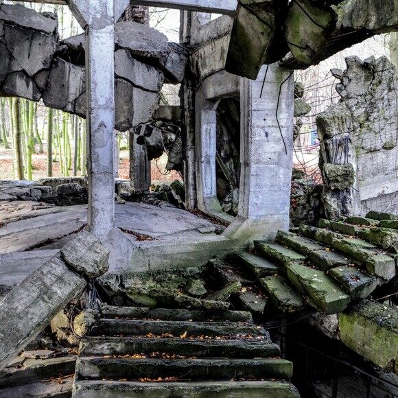 Ruins At Westerplatte Gdansk Poland Atlas Obscura