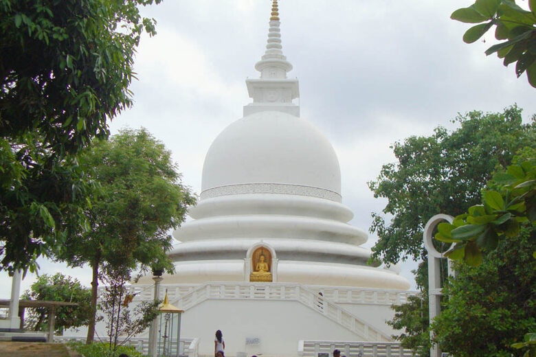 Unawatuna Peace Pagoda – Unawatuna, Sri Lanka - Atlas Obscura