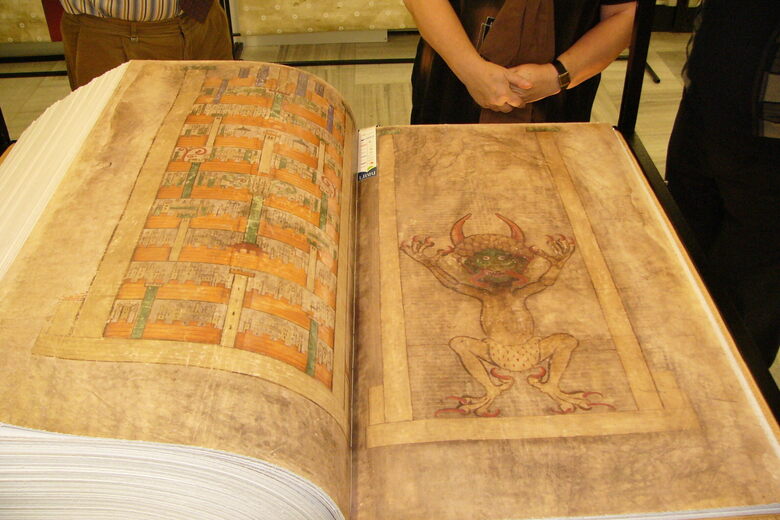 Codex Gigas The Devil S Bible Stockholm Sweden Atlas Obscura