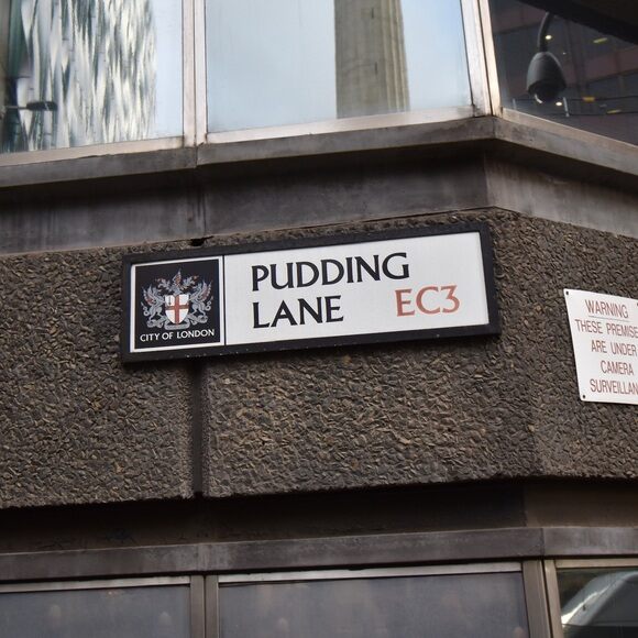 Pudding Lane – London, England - Atlas Obscura