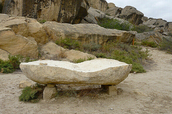 سنگ موسیقی باستانی آذربایجان باکو