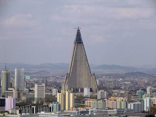 Ryugyong Hotel Pyongyang North Korea Atlas Obscura - 