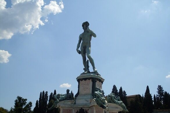 Bronze Replica of Michelangelo’s David – Florence, Italy ...