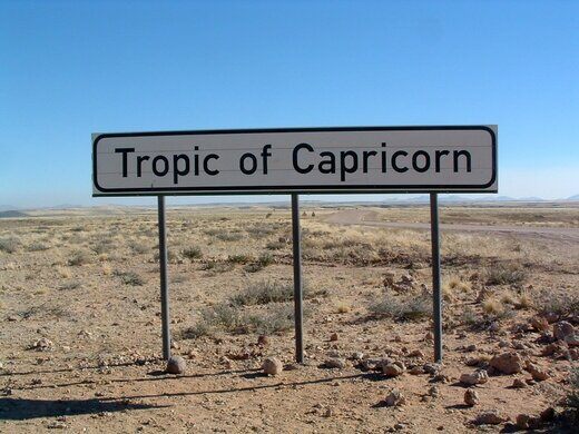 Tropic Of Capricorn Crossing Namibia Atlas Obscura