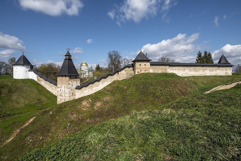 Pskov Caves Monastery Pechory Russia Atlas Obscura