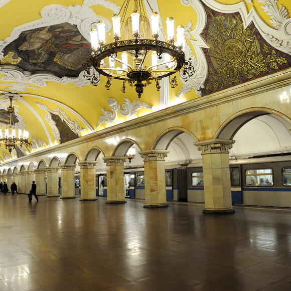 Moscow Metro Stations - Moscow, Russia - Atlas Obscura