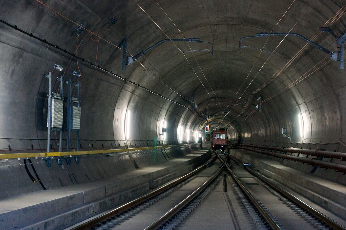 Gotthard Base Tunnel Telegraph