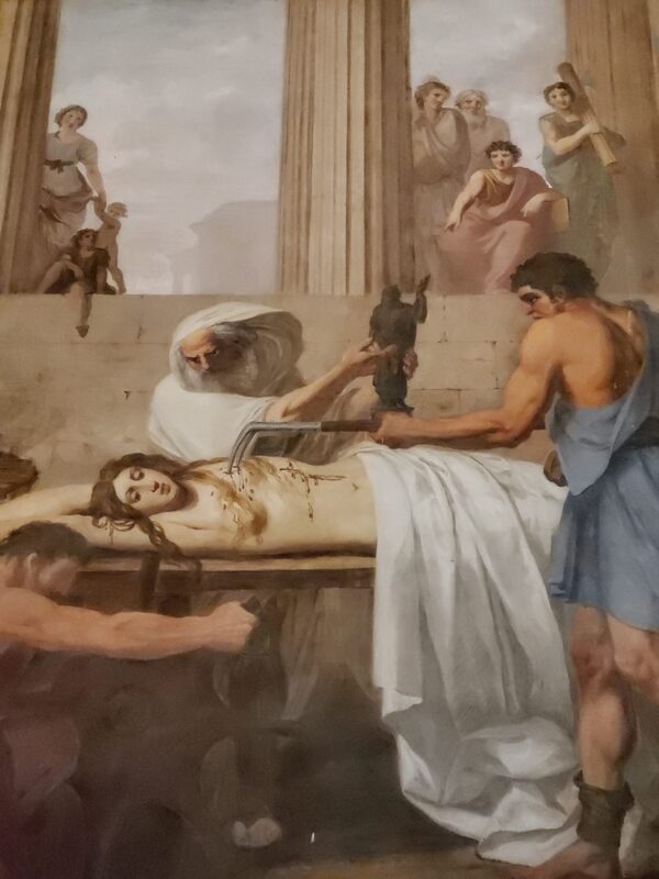 The Martyr Murals at Santo Stefano Rotondo - Rome, Italy 