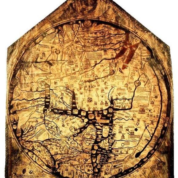 Hereford Mappa Mundi Hereford England Atlas Obscura