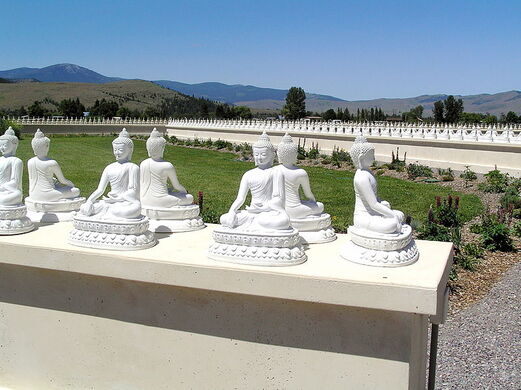 Garden Of One Thousand Buddhas Arlee Montana Atlas Obscura