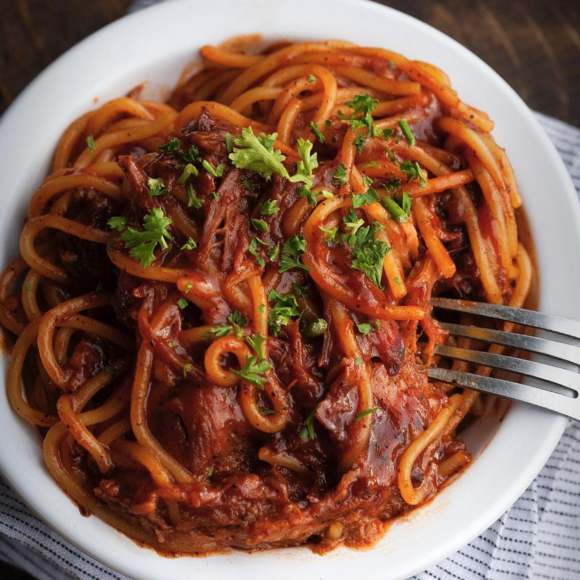 Barbecue Spaghetti - Gastro Obscura