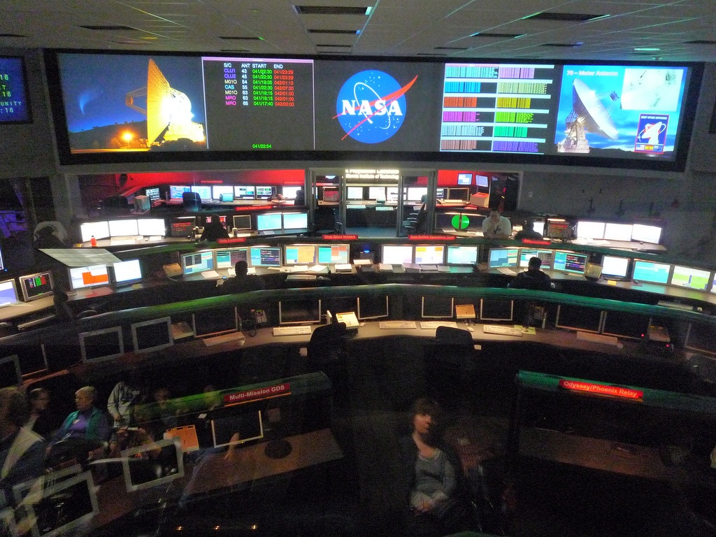 Jet Propulsion Lab Control Room - Atlas Obscura Blog - Trevor David