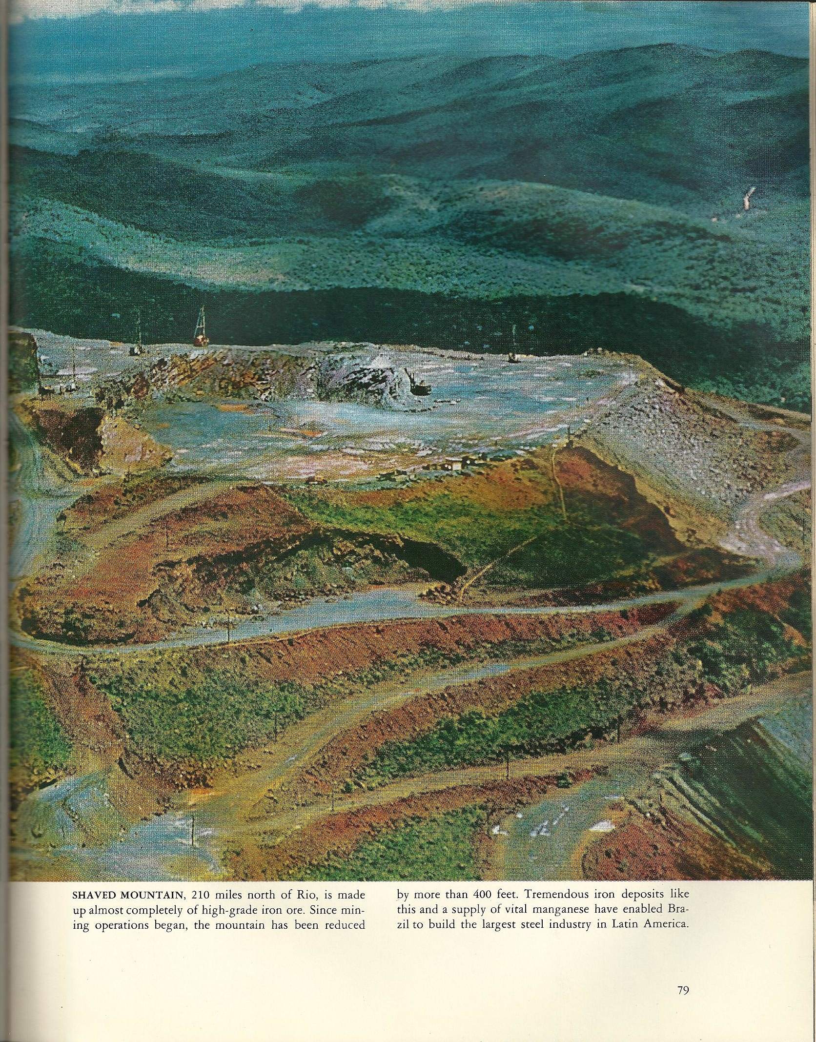 Brazil Iron Ore Mine 50 Yrs Later - Atlas Obscura Blog - Life World Library