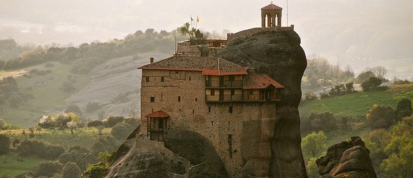 Meteora Monasteries - Greece - Precariously Perched Places - Atlas Guide