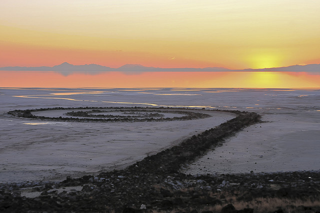 Great Salt Lake Sprial Jetty - Atlas Obscura's Salt Wonders on Earth 